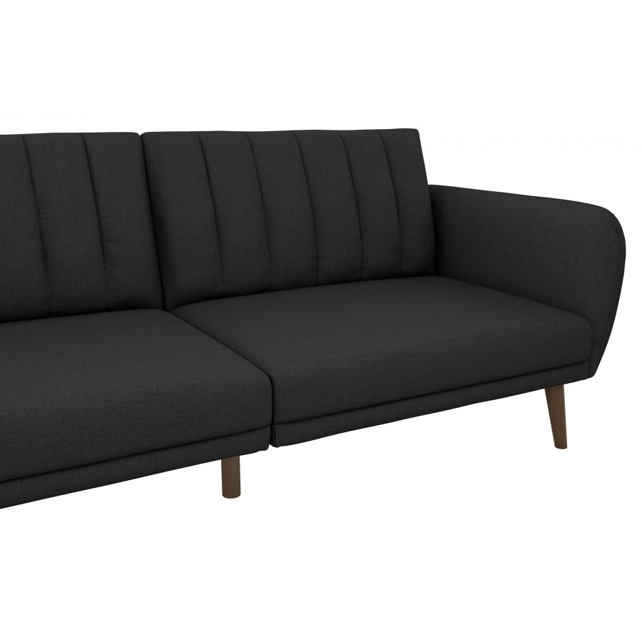 Novogratz Brittany Linen Futon