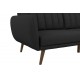 Novogratz Brittany Linen Futon