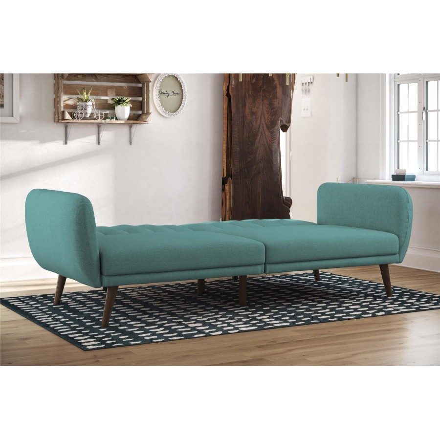 Novogratz Brittany Linen Futon