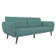 Novogratz Brittany Linen Futon