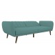 Novogratz Brittany Linen Futon