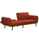 Novogratz Brittany Linen Futon