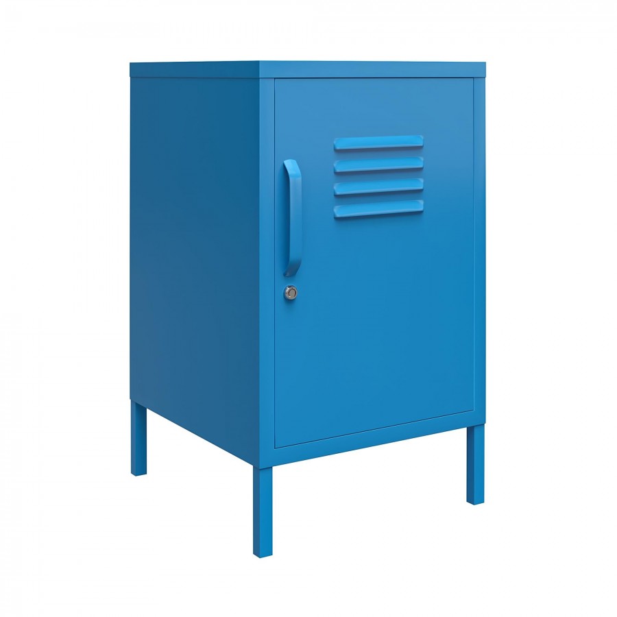 Novogratz Cache Metal Locker End Table