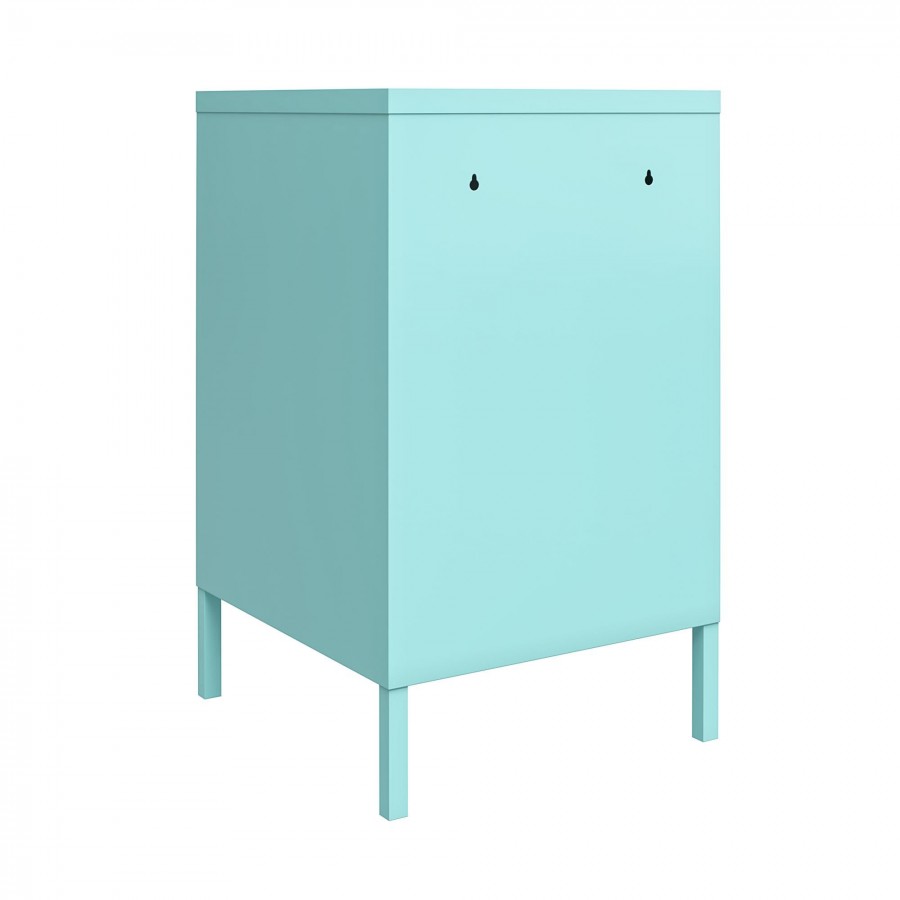 Novogratz Cache Metal Locker End Table