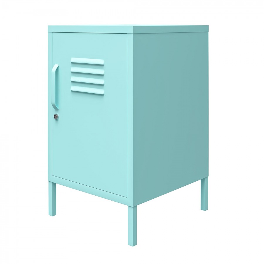 Novogratz Cache Metal Locker End Table