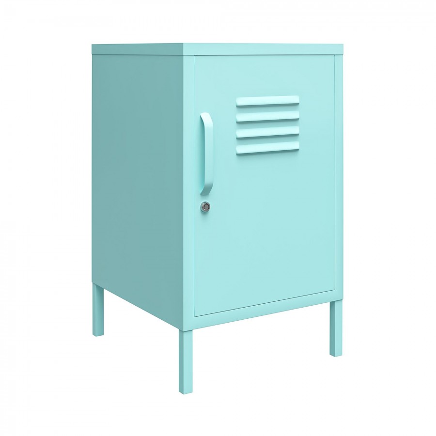 Novogratz Cache Metal Locker End Table