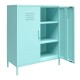 Novogratz Metal Cupboard with Shelves