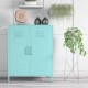 Novogratz Metal Cupboard with Shelves