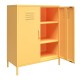 Novogratz Metal Cupboard with Shelves