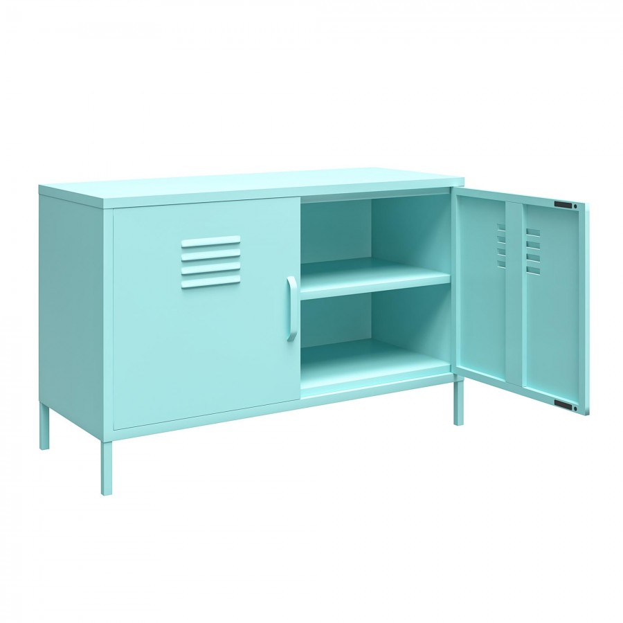 Novogratz Cache Metal Locker Accent Cabinet