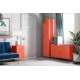 Novogratz Cache Metal Locker Accent Cabinet