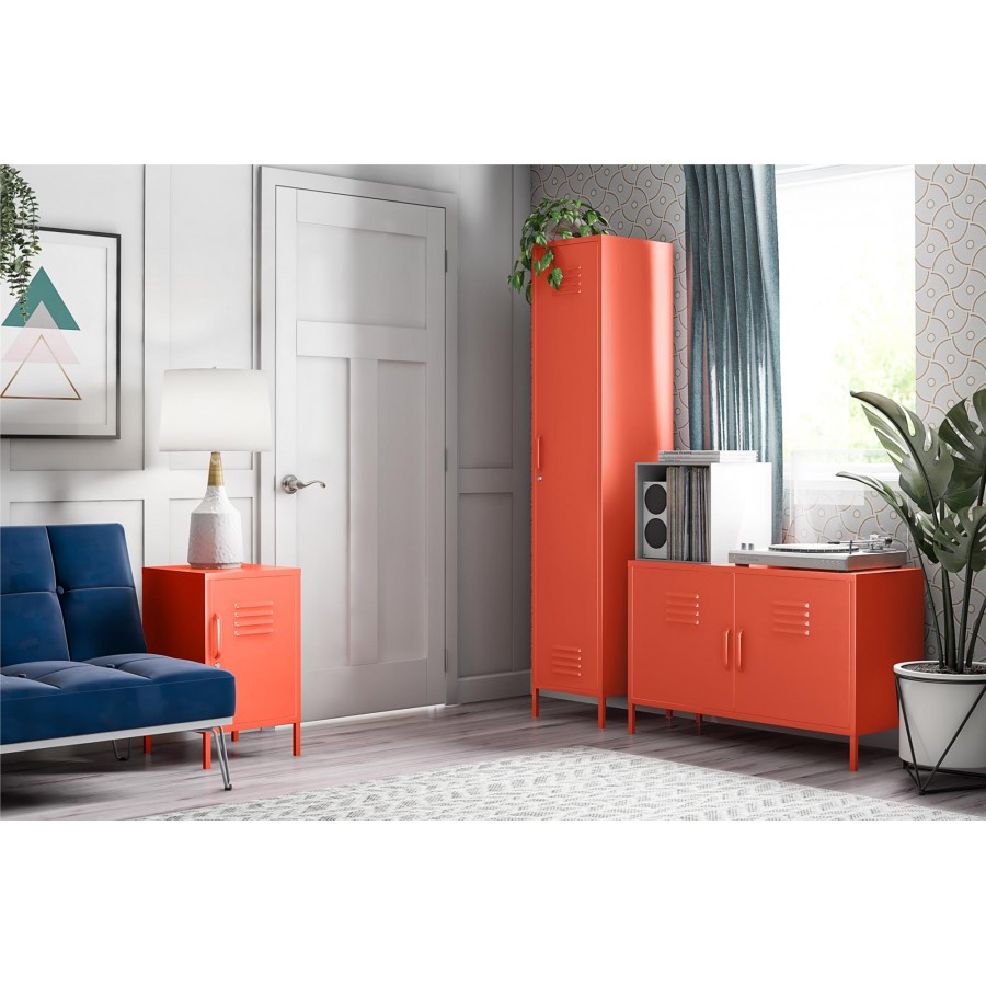 Novogratz Cache Metal Locker Accent Cabinet