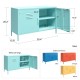 Novogratz Cache Metal Locker Accent Cabinet