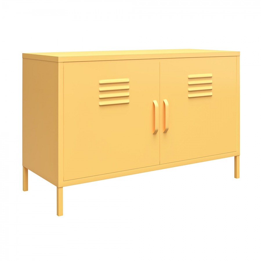 Novogratz Cache Metal Locker Accent Cabinet