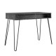 Novogratz Marble Effect Athena Desk With Storage