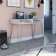 Novogratz Marble Effect Athena Desk With Storage