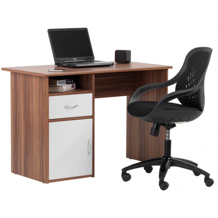 Hastings French Walnut Effect Desk