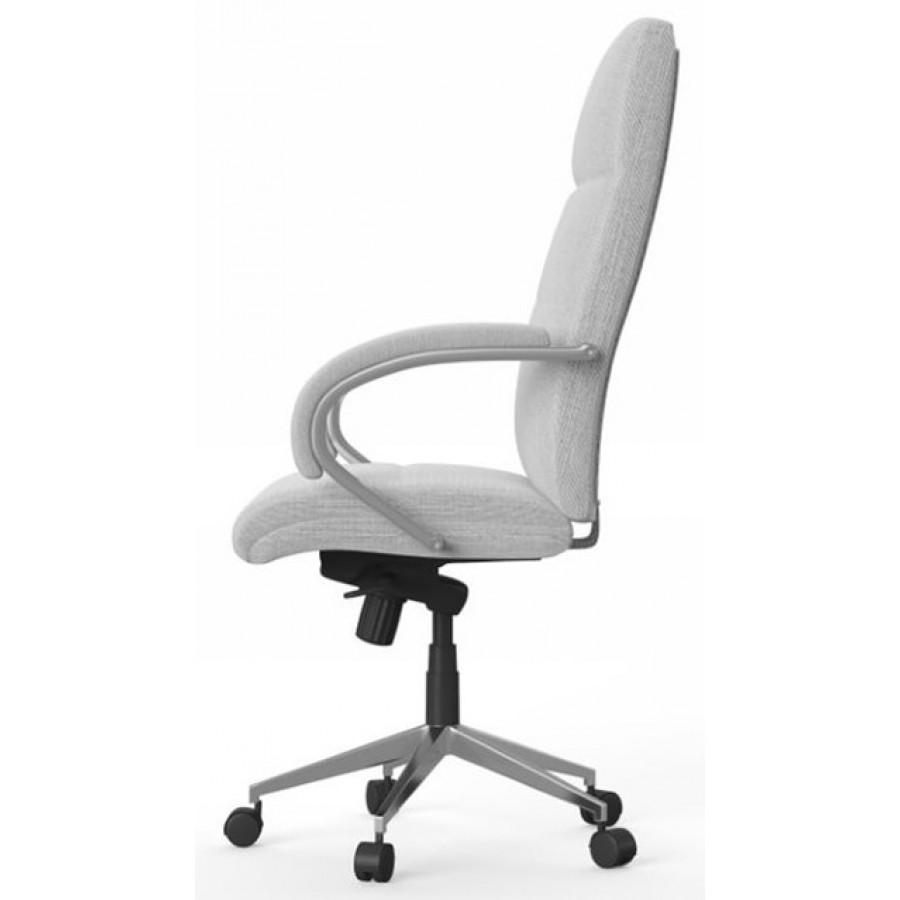 Bedford Designer Grey Fabric Office Chair