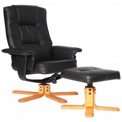 Drake Recliner Chair with Footstool