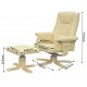 Drake Recliner Chair with Footstool