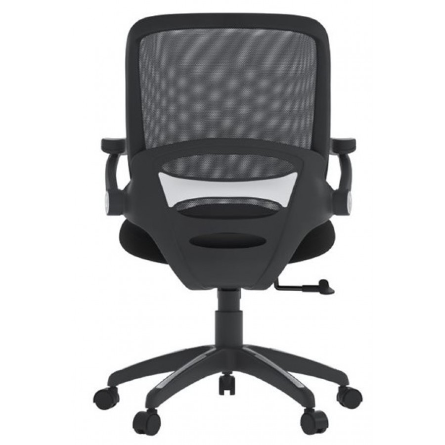 Newport Mesh Back Operator Chair with Folding Arms