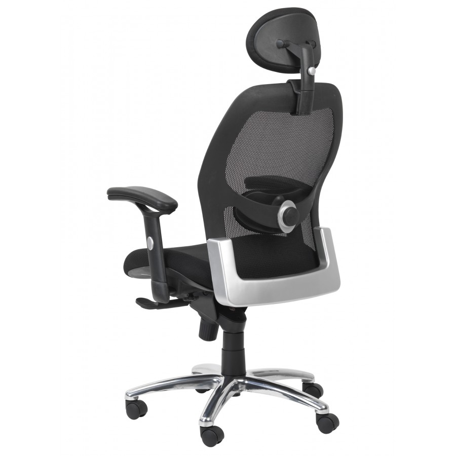 Purley Synchro Black Mesh Ergonomic Chair