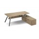 Anson Executive A-frame Desk with Return Storage