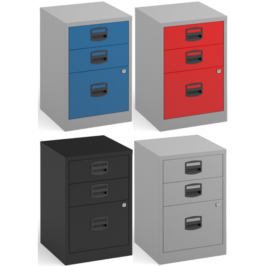 Bisley A4 Under Desk Lockable Office Filer