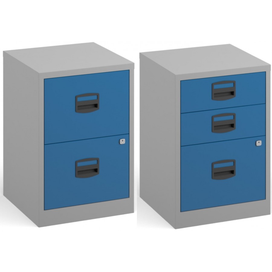 Bisley A4 Under Desk Lockable Office Filer