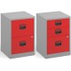 Bisley A4 Under Desk Lockable Office Filer