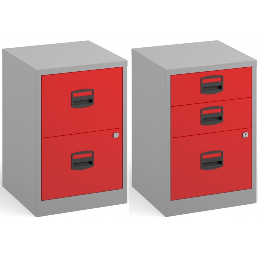 Bisley A4 Under Desk Lockable Office Filer