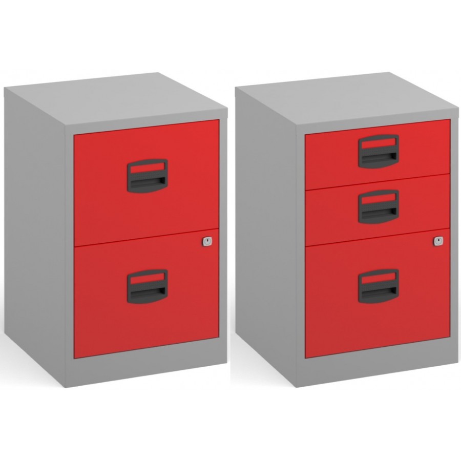 Bisley A4 Under Desk Lockable Office Filer