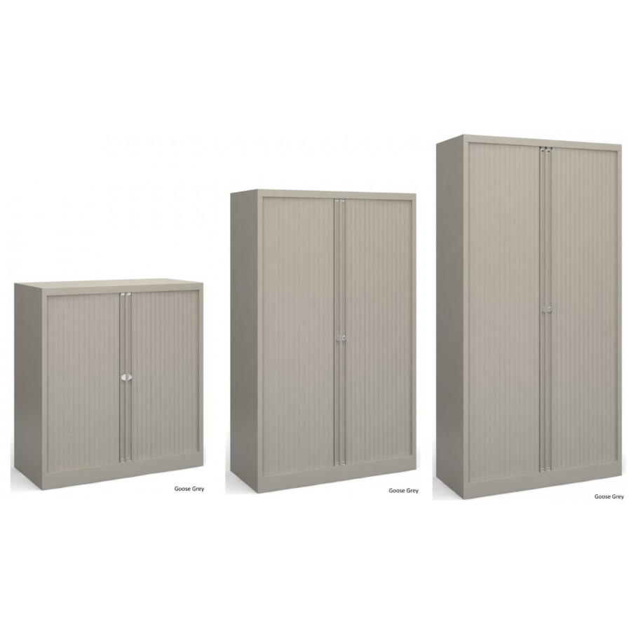 Bisley Lockable Steel Storage Tambour Unit