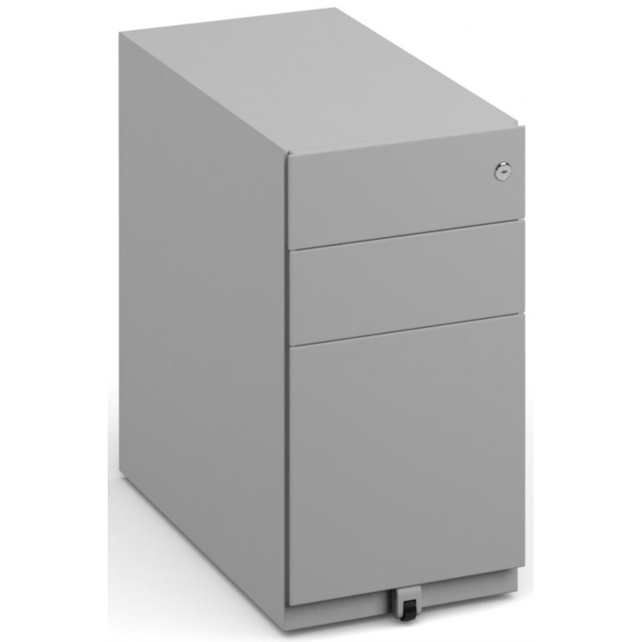 Bisley Slimline 300mm Wide Steel Pedestal