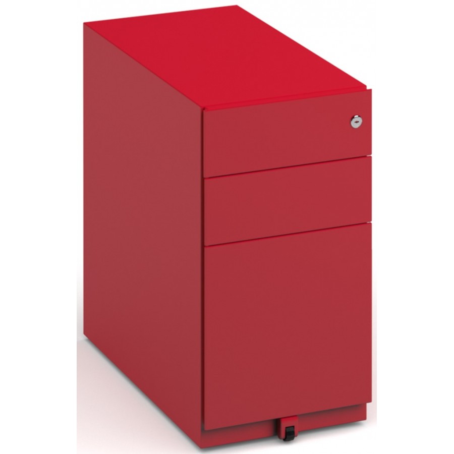 Bisley Slimline 300mm Wide Steel Pedestal