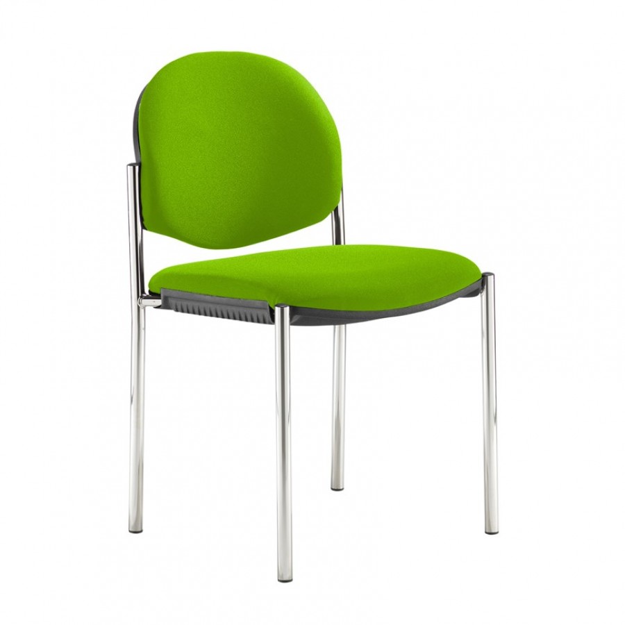 Coda Bespoke Stackable Visitor 4 Leg Fabric Chair