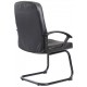 Cavalier Leather Cantilever Chair