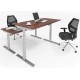 Elev8 Mono Sit-Stand Single Motor Straight Office Desk