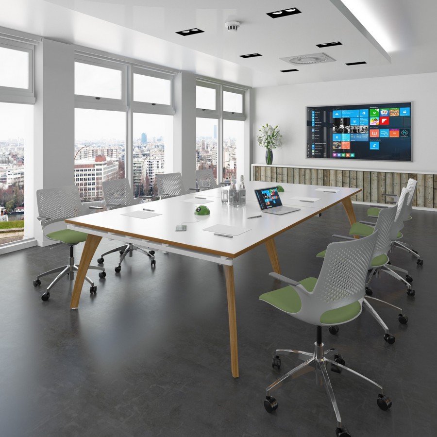 Fuze Rectangular Boardroom Table 