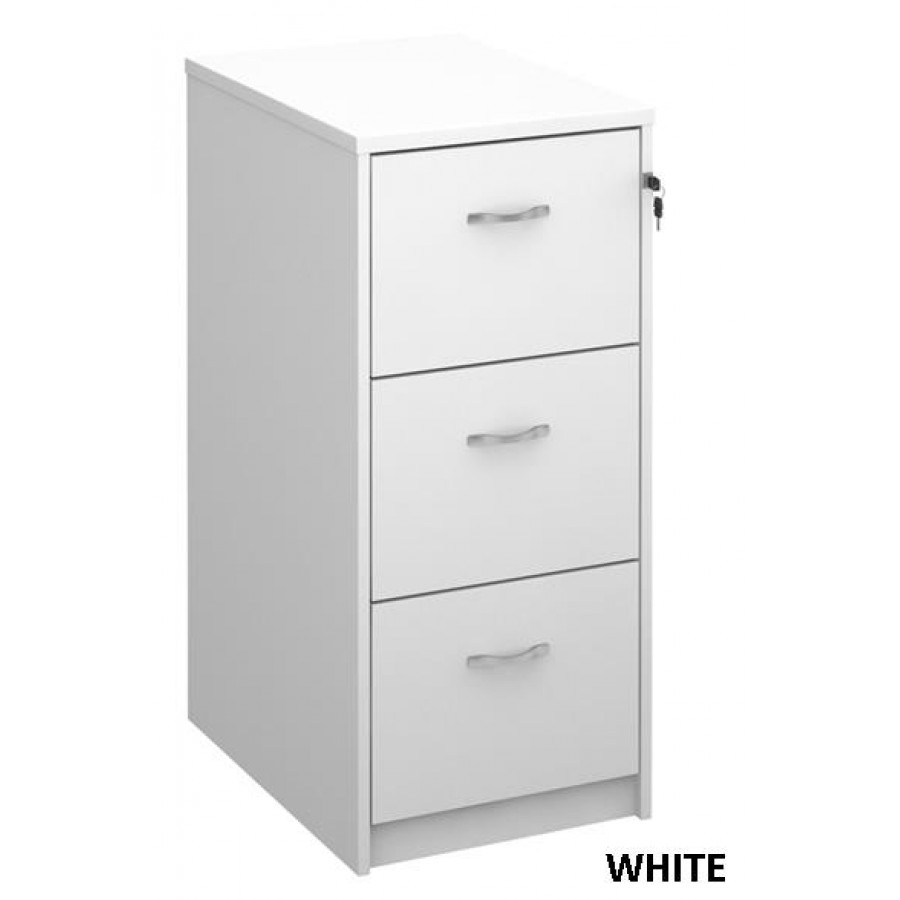 Maestro Lockable Wooden Filing Cabinet - 45KG Capacity Per Draw