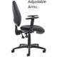 Jota Ergonomic Fabric Operator Chair