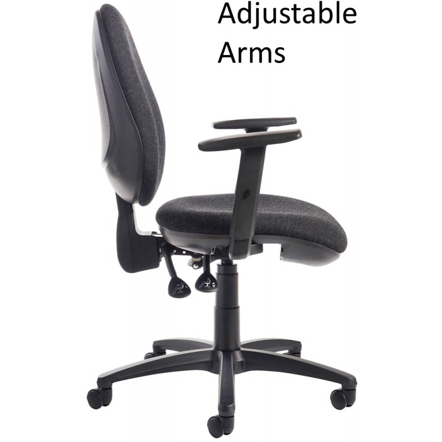 Jota Ergonomic Fabric Operator Chair