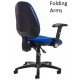 Jota Ergonomic Fabric Operator Chair