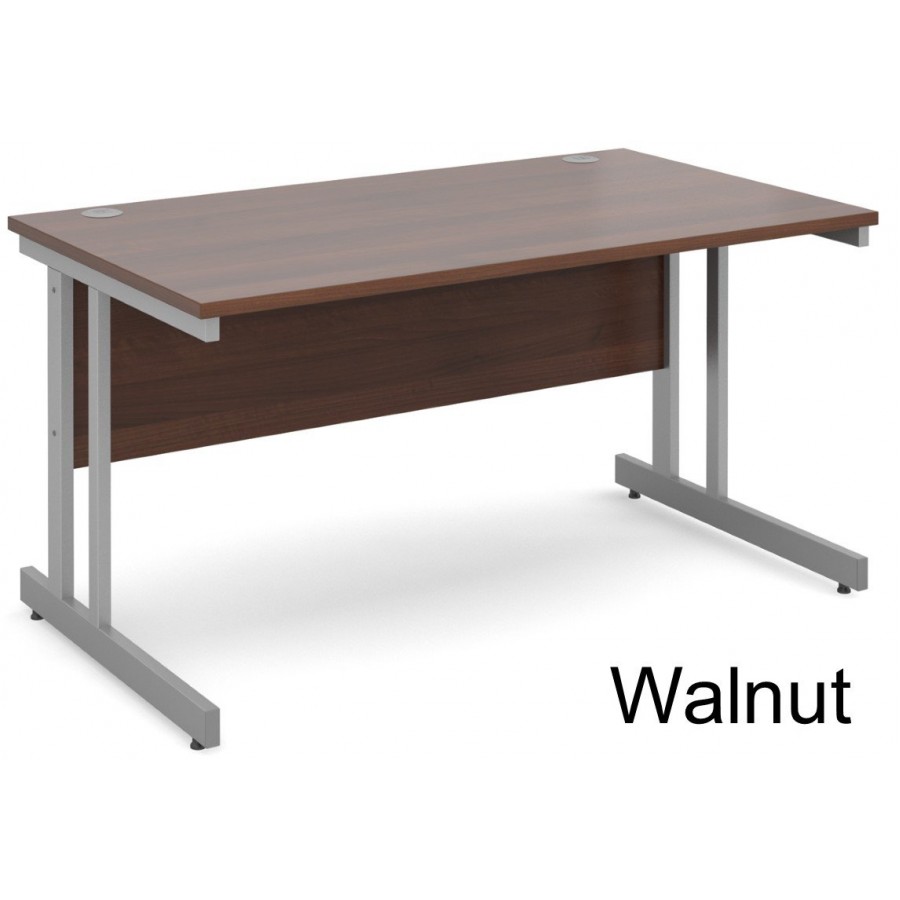 Momento Cantilever Frame Straight Office Desk 