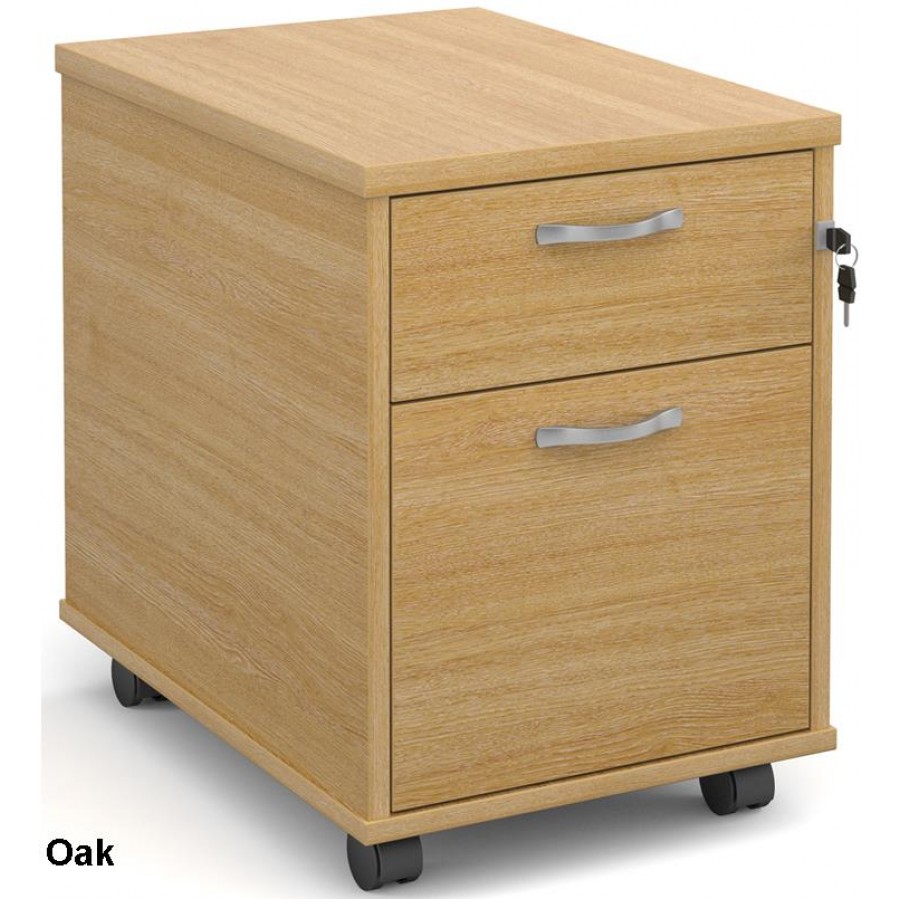 Infinite 2 Drawer Under Desk Mobile Pedestal