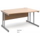 Momento Cantilever Leg Wave Office Desk