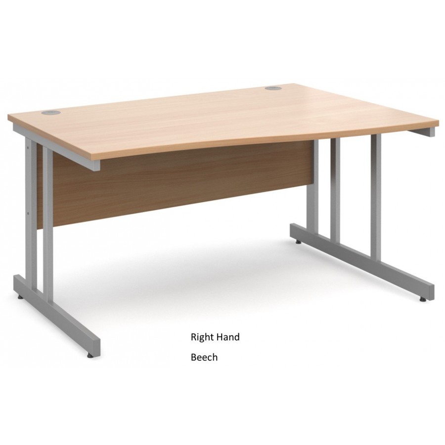 Momento Cantilever Leg Wave Office Desk