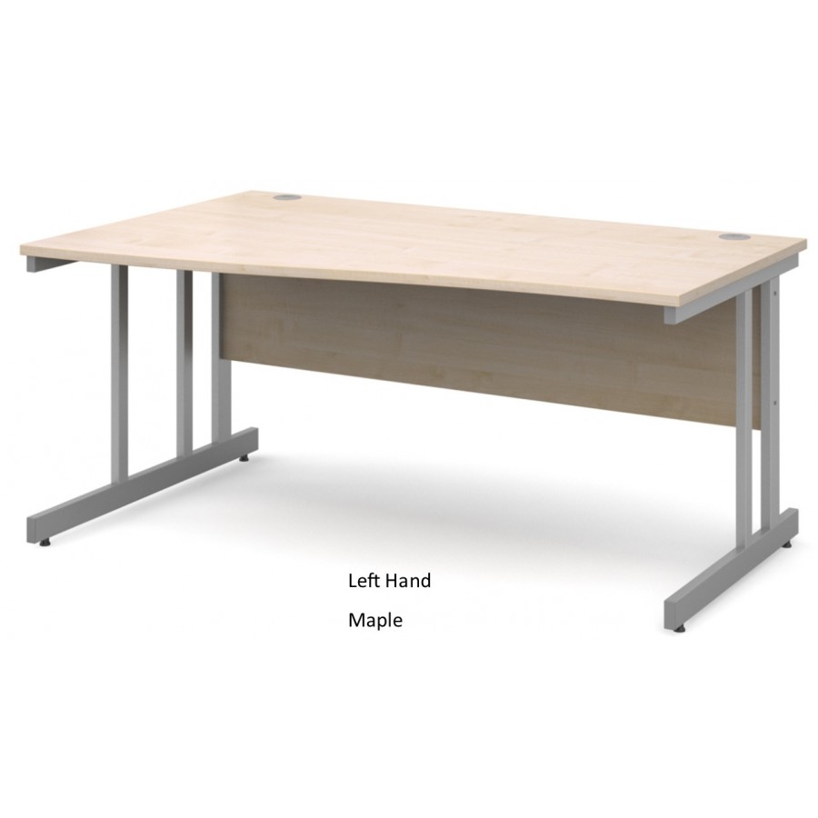 Momento Cantilever Leg Wave Office Desk