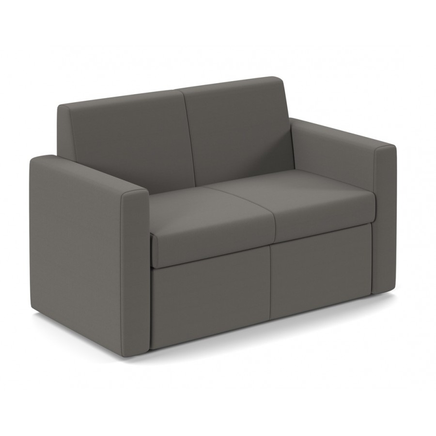 Oslo Square Back Reception Double Seater Sofa