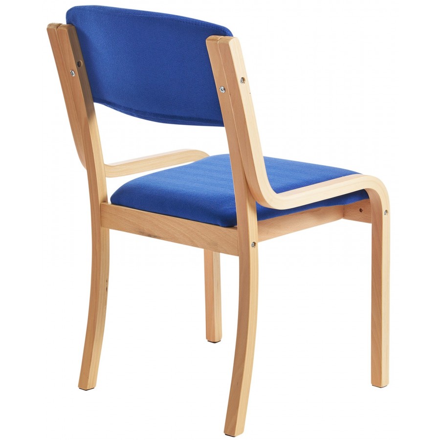 Prague Wood Frame Reception Chair